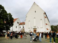 Szeged, V. Szent Ferenc jótékonysági főzés, főzés, adomány, jótékonyság, Mátyás tér