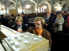 Szeged, szolidaritás, Istentisztelet, zsinagóga, mécses, emlékezés