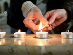 Szeged, szolidaritás, Istentisztelet, zsinagóga, mécses, emlékezés