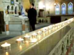 Szeged, szolidaritás, Istentisztelet, zsinagóga, mécses, emlékezés