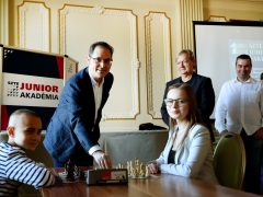 Szeged, SZTE, egyetem, SZTE Junior Sakkviadal, SZTE Junior Akadémia, sport, sakk, Lékó Péter