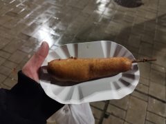 Corn dog Debreceni adventi vásár árak