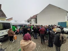 Magyar Református Szeretetszolgálat adományosztása Debrecenben