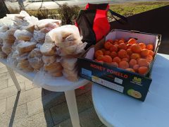 Karácsonyi ételosztás Debrecenben