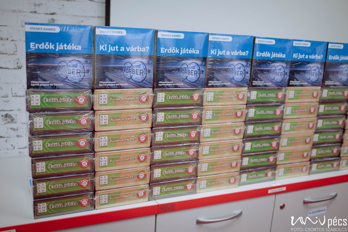 Dienes játékok bemutatója a Pécsi Egyetemen