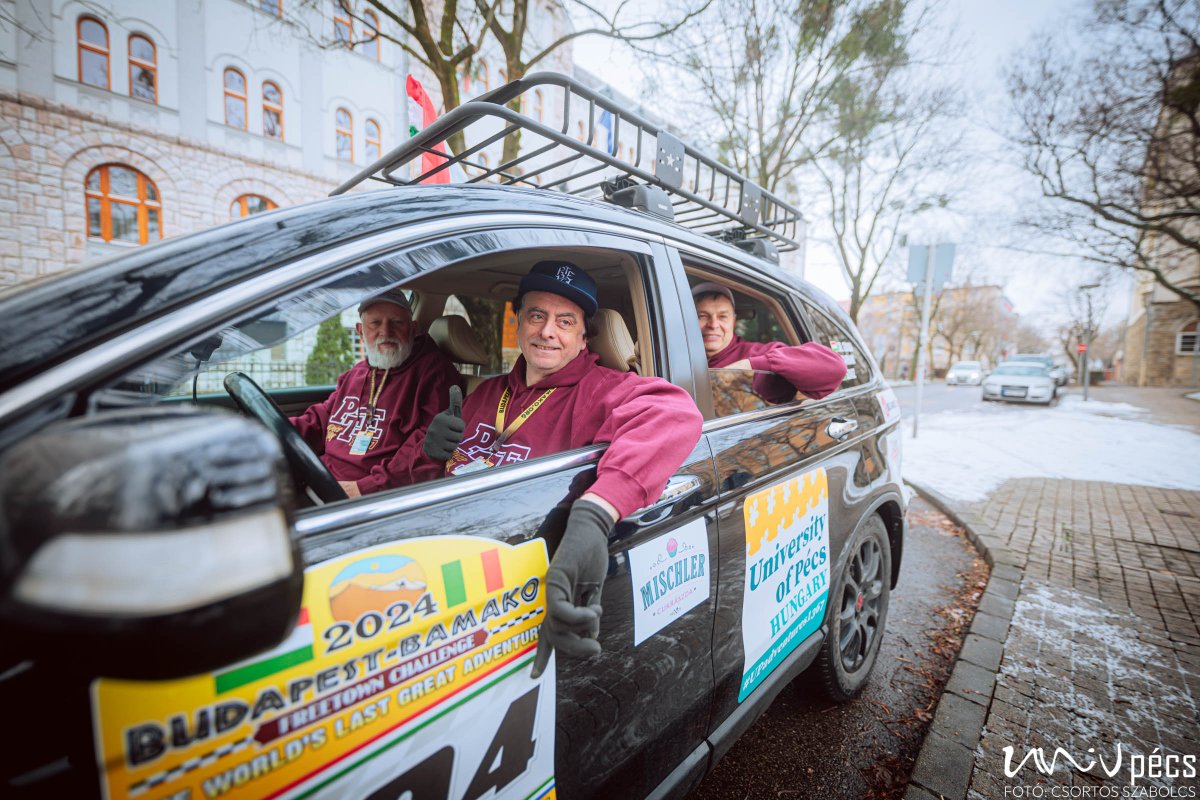 PTE oktatói indulnak a BAMAMKO Rallyn