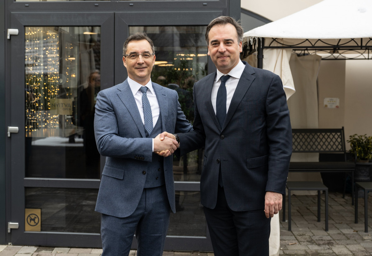 David Pressman és Papp László Debrecenben