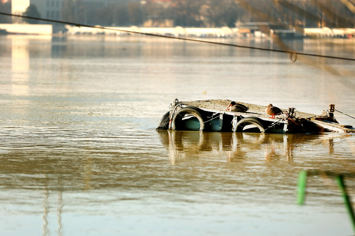 Szeged, hideg, fagy, időjárás, január, tél, Tisza