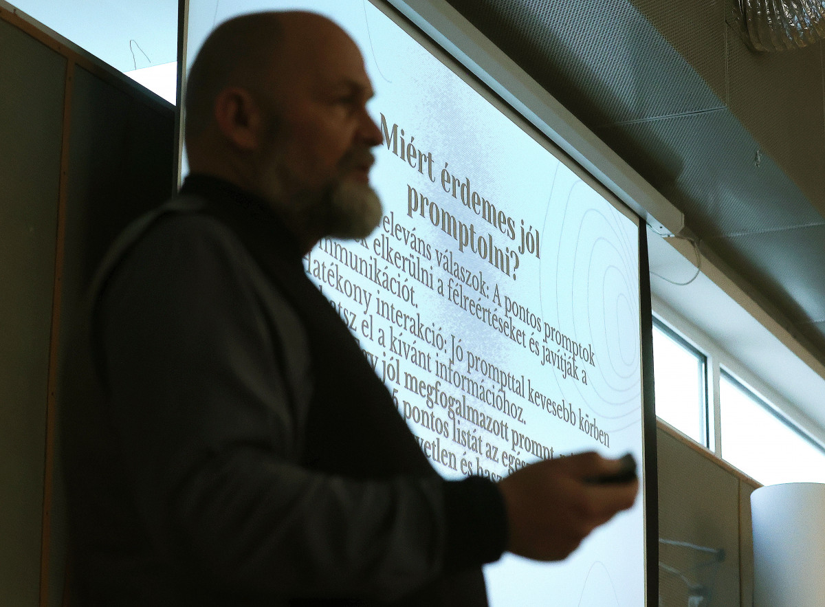 Szeged, Brillmann Zsolt, mesterséges intelligencia, AI, előadás, kamara