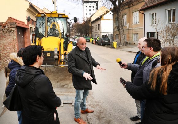 Szeged, útfelújítás, Tavasz utca, Binszki József