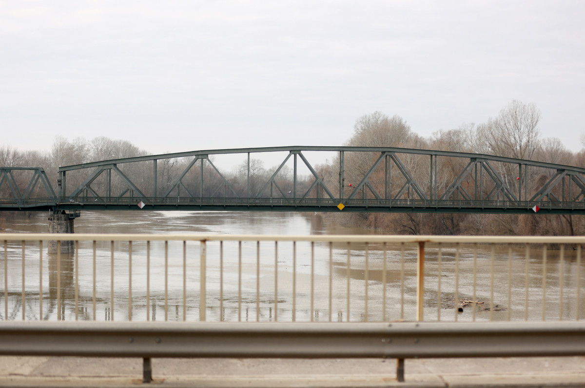 Algyő, vasúti híd, híd