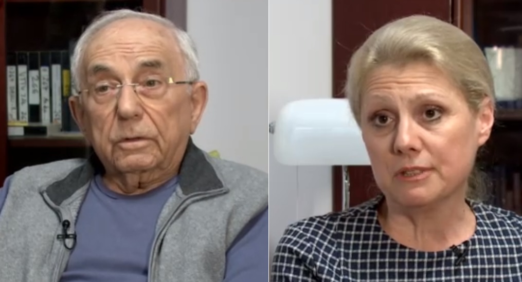 Vitray Tamás és felesége Ivens Éva