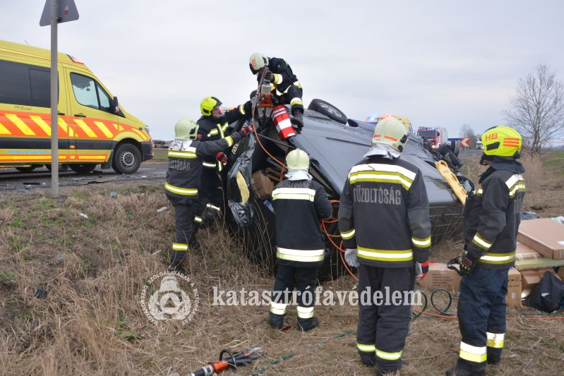 Halálos baleset Báránd és Földes között