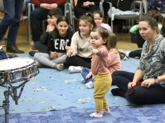 Szeged, játékos hangszerbemutató, Fricsay Ferenc Városi Fúvószenekar, Gyimóthi Zoltán, Agóra