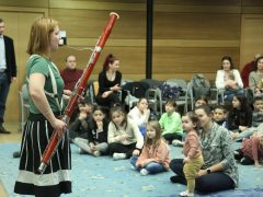 Szeged, játékos hangszerbemutató, Fricsay Ferenc Városi Fúvószenekar, Gyimóthi Zoltán, Agóra