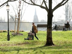 Szeged, tavasz, időjárás, február, séta, napsütés, Stefánia