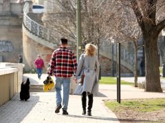 Szeged, tavasz, időjárás, február, séta, napsütés