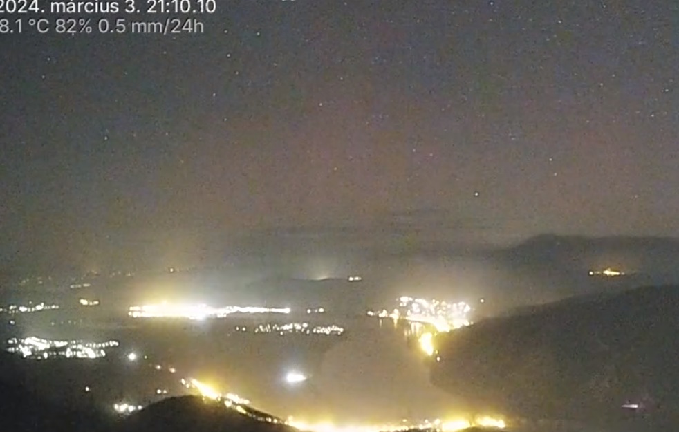 Sarki fény Magyarországon