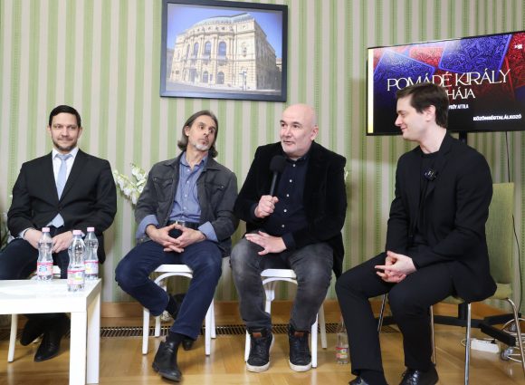 Szeged, Pomádé király új ruhája, gyermekopera, közönségtalálkozó, Reök palota, színház, kultura