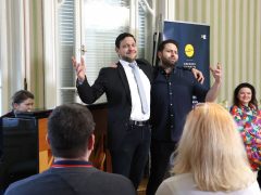 Szeged, Pomádé király új ruhája, gyermekopera, közönségtalálkozó, Reök palota, színház, kultura