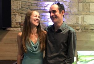 Döme Zsuzsanna és Kovács Gergely, a Kétfarkú Kutya Párt társelnökei