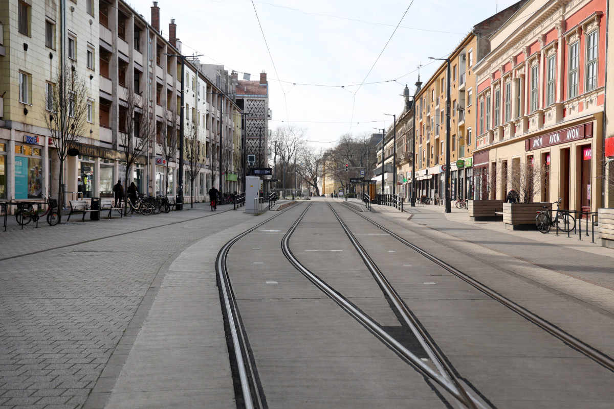 Hódmezővásárhely, Andrássy út, belváros