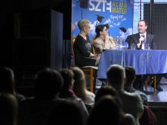 Szeged, Alumni Uni-Tudásműhely, Dr. Pankotai Tibor, rákkutató, Szentesi Éva, előadás, JATE Klub