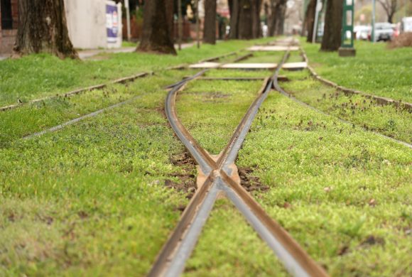 Szeged, villamos, sín, közlekedés, tömegközlekedés, 4-es villamosvonal, felújítás, Koromné Fenyvesi Rózsa, Makrai László, Petőfi Sándor sgt.