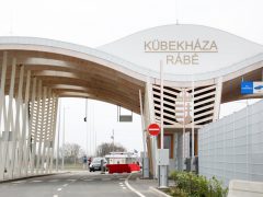 Kübekháza, határátkelő, határ