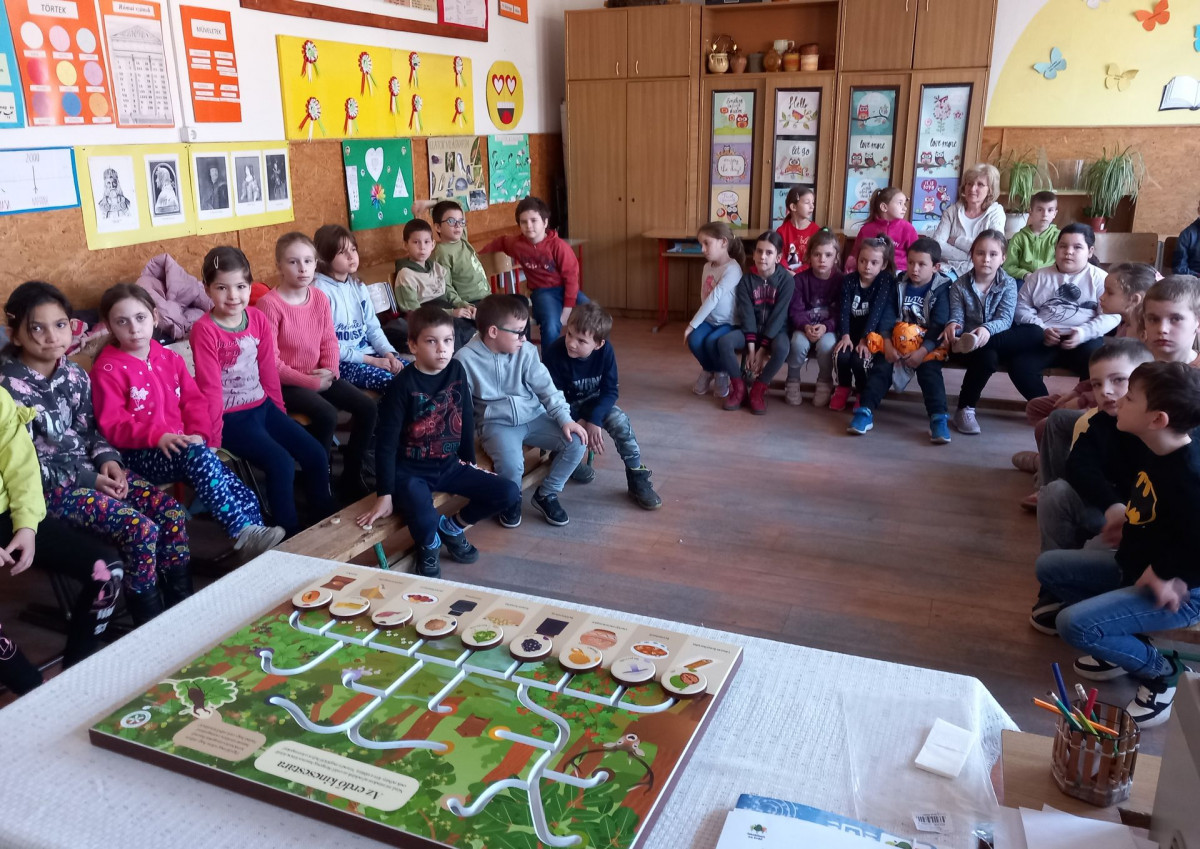"Iskolában az erdő" program Hajdú-Biharban