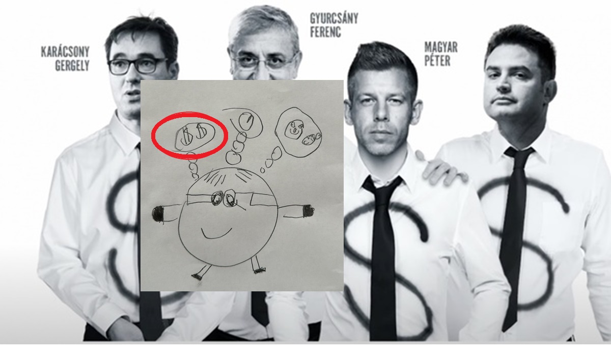 Dollárjeles gyerekrajzok Debrecen