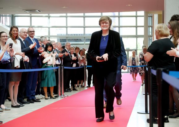 Szeged, Karikó Katalin, ünnepi ülés, Szegedi Tudományegyetem, TIK, Nobel-díj, kiállítás, SZTE, egyetem, ünnepség