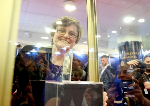 Szeged, Karikó Katalin, ünnepi ülés, Szegedi Tudományegyetem, TIK, Nobel-díj, kiállítás, SZTE, egyetem, ünnepség