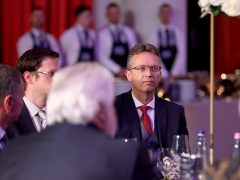 Szeged, díszvacsora, TIK, SZTE, egyetem, Sulyok Tamás, köztársasági elnök, Nobel-díj, Karikó Katalin, Hankó Balázs