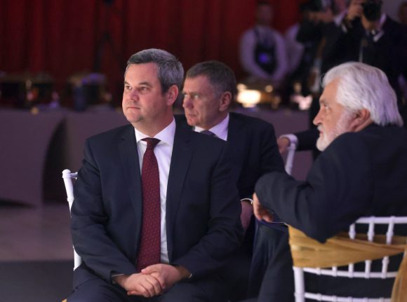 Szeged, díszvacsora, TIK, SZTE, egyetem, Sulyok Tamás, köztársasági elnök, Nobel-díj, Karikó Katalin, Takács Péter