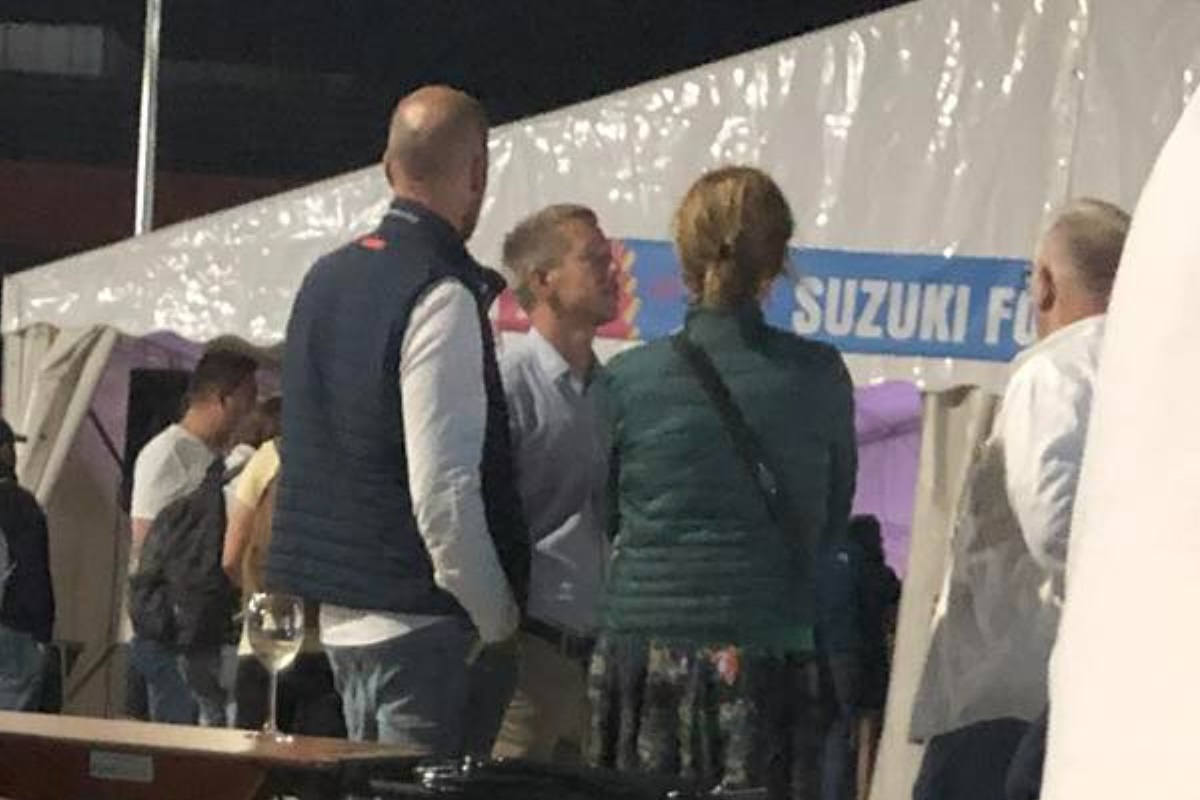 Magyar Péter és Lévai Anikó az MCC esztergomi dzsemboriján