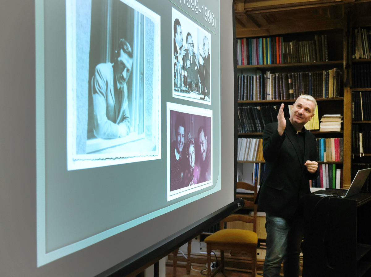 Szeged, Móra Ferenc Múzeum konferencia, Liebmann Béla, Enyedi Zoltán, Csongrád megye XX. századi krónikásai, műzeum, fotó