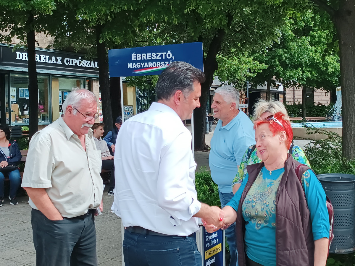 Márki-Zay Péter Debrecenben