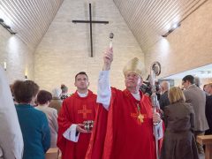 Megáldották a józsai római katolikus templom új orgonáját,