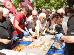 Szeged, majális, Zápor-tó, május 1.