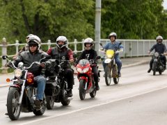 Szeged, Csonka János Technikum, iskola, autós felvonulás, ballagás, autó, motor