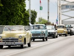 Szeged, Csonka János Technikum, iskola, autós felvonulás, ballagás, autó, motor