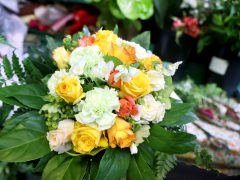 Szeged, Anyák napja, virágcsokor, virág, virágüzlet, Szanka Mária