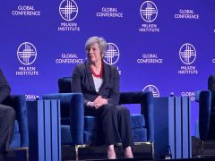 Theresa May Milken konferencia 2024