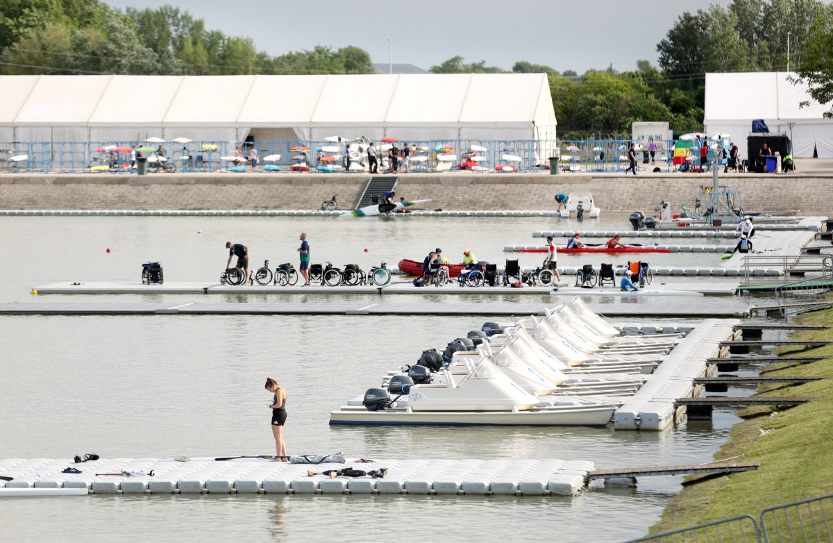 Szeged, ICF Gyorsasági Világkupa, Para Kajak-Kenu, Világbajnokság, kajak-kenu, sport, verseny, sajtótájékoztató, edzés, Maty-ér