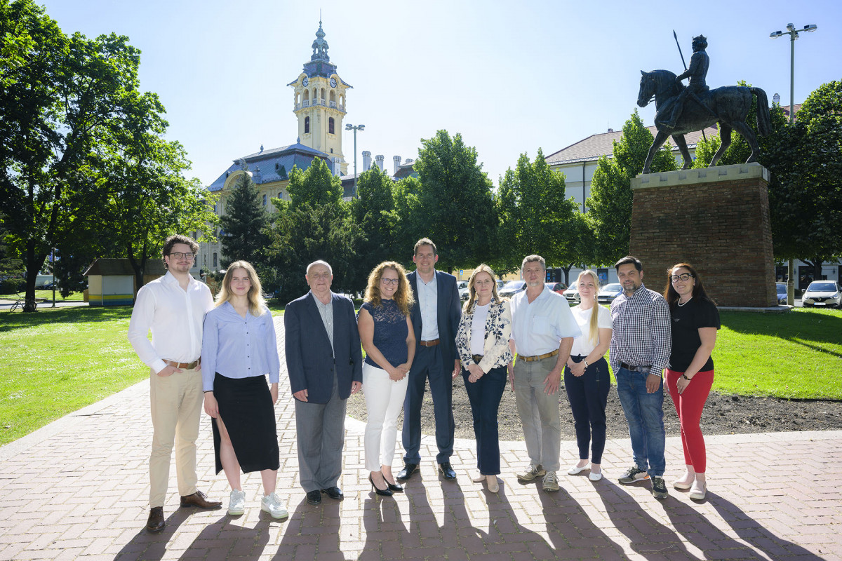 Joób Márton és csapata.