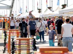 Szeged, Hídivásár, kézműves vásár, kézművesek, Belvárosi híd, Szeged Napja, Oskola utca, turizmus