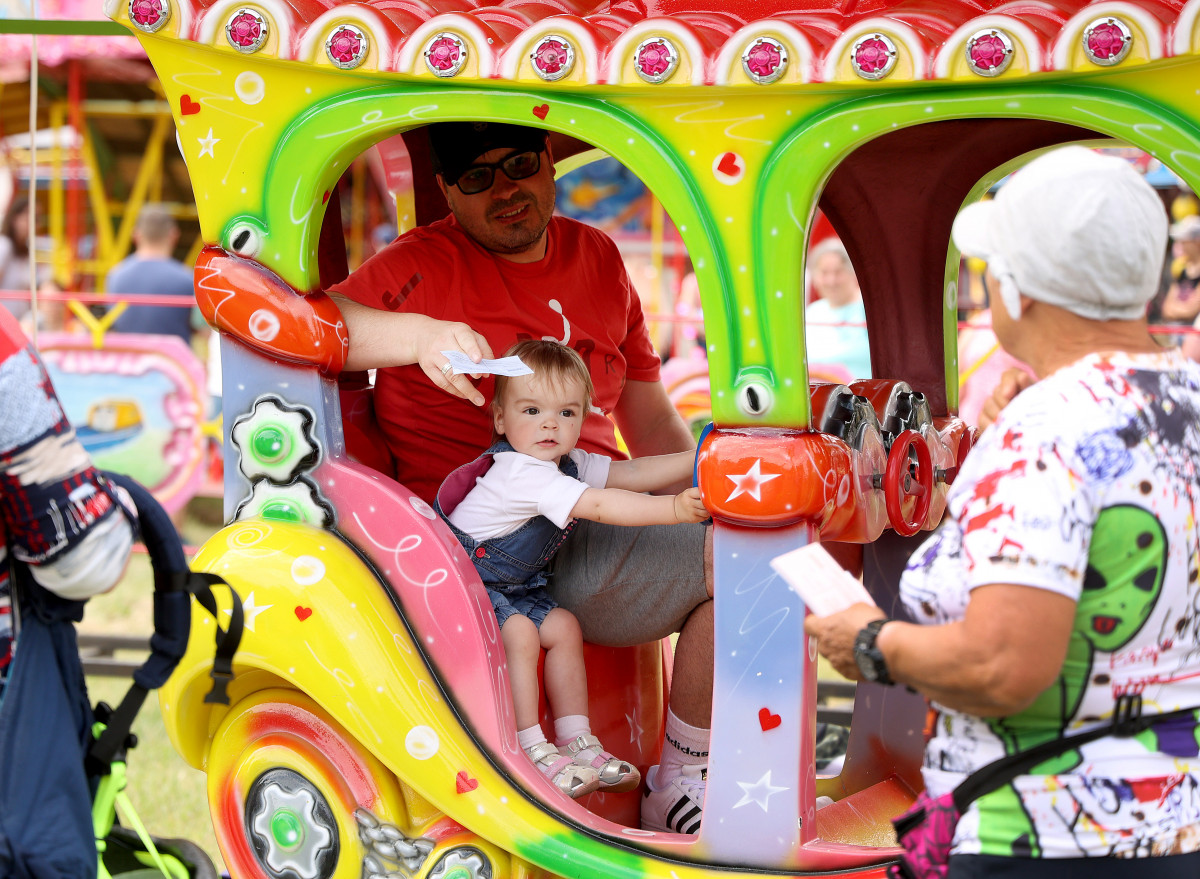 Szeged, Városi Gyereknap, Gyereknap, Partfürdő, vidámpark, gyerek, játék