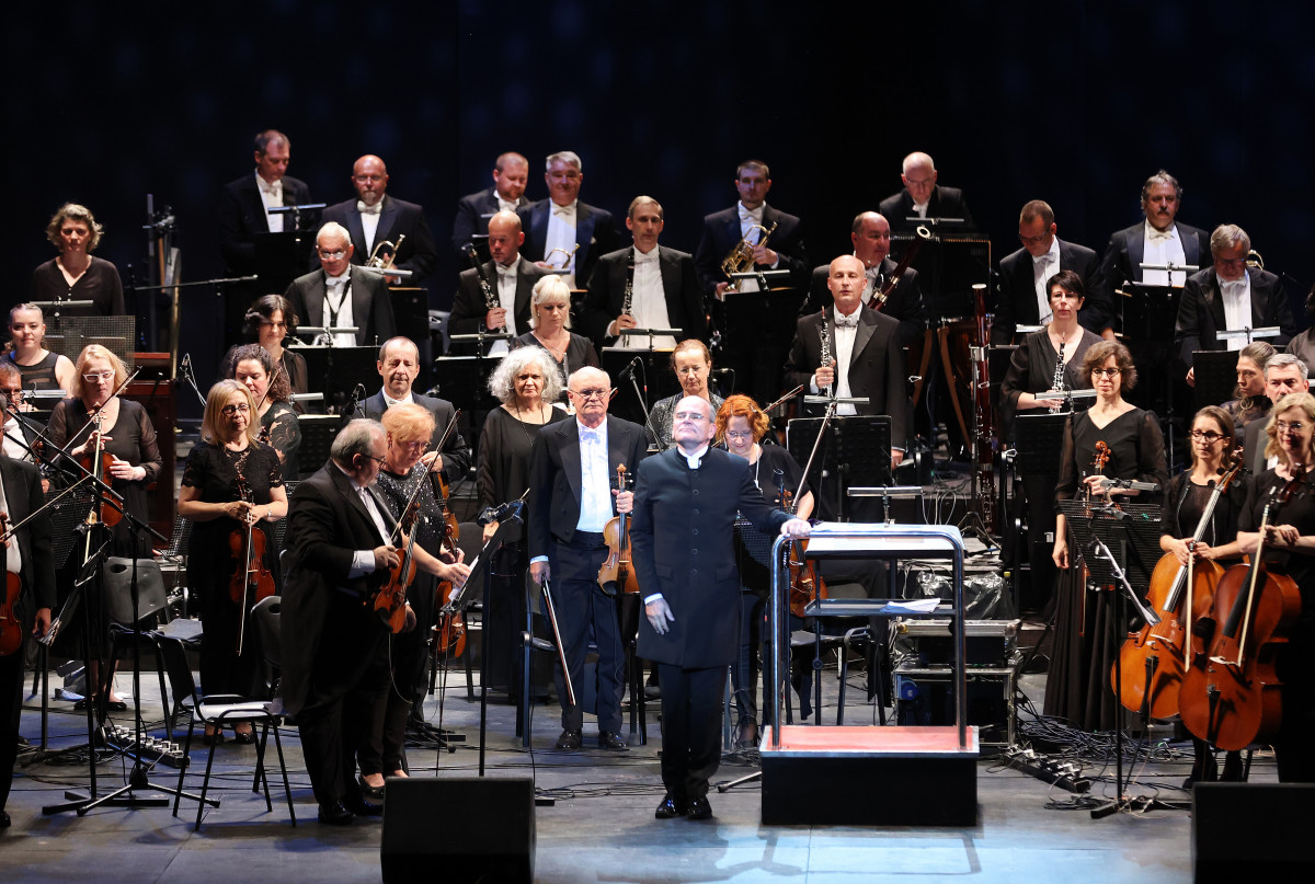 Szeged, Szegedi Szimfonikus Zenekar, Ajándékkoncert, Szegedi Szabadtéri Játékok, Dóm tér, kultura, hangverseny, Gyüdi Sándor