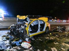 Halálos baleset az Árpád hídon